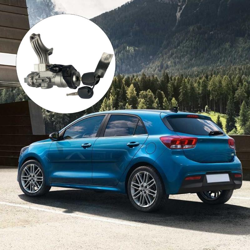 Высокобезопасный автомобильный цилиндр замка зажигания и рулевого колеса с ключом, переключатели, с двумя ключами 819001GL00, противоугонная конструкция