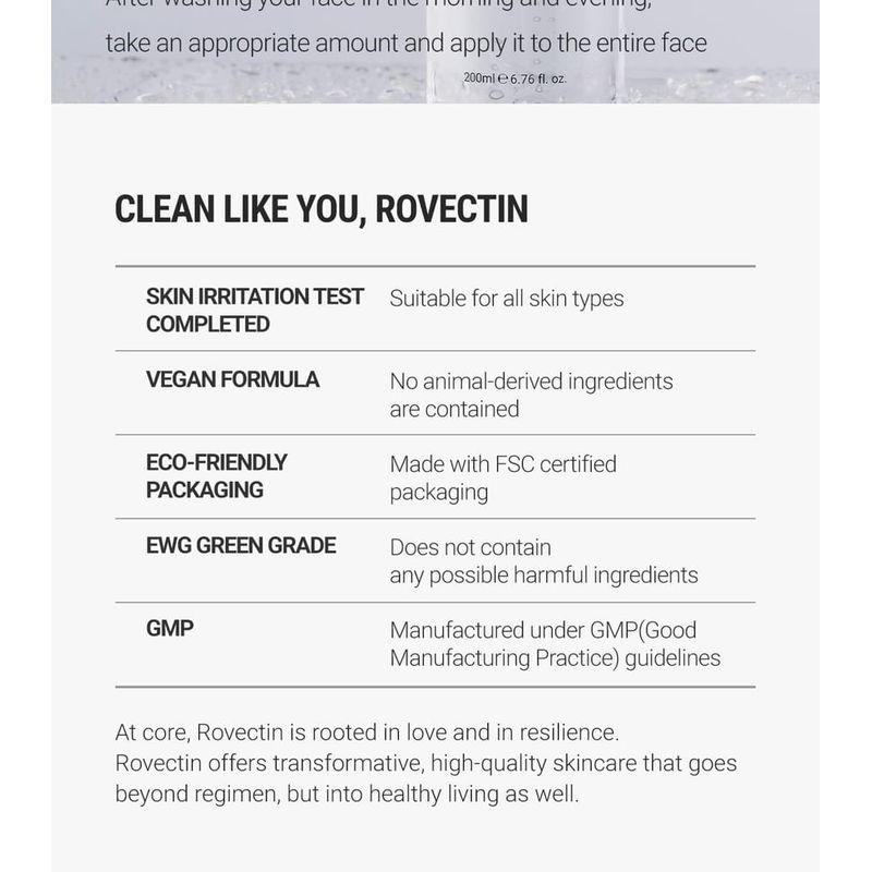 ROVECTIN Успокаивающий тоник с лотосом для чувствительной кожи