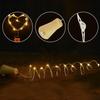 10pcs Solar Cork String Lights, 2m 20LED Silvery Wire String, Bottle Stopper Lights, Bottle Cork Lamp Strings, Multiple Colors