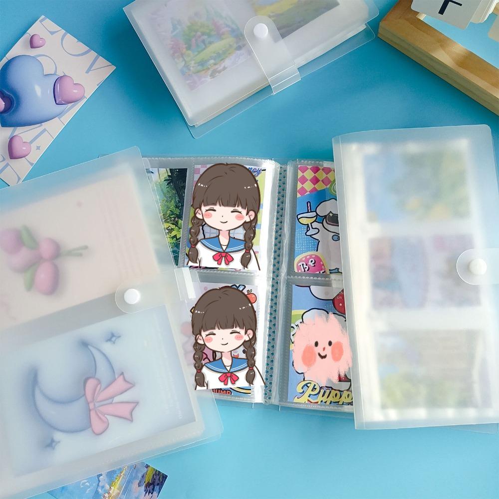 3inch PP Collect Book Multi-pockets Photocard Binder Holder Transparent Photo Album Gifts