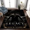 Cristiano Ronaldo (120) Customizable Name Floor Rug Office Rug Design for Decorate room Bedrooms Dining Room Study room Antislip Carpet