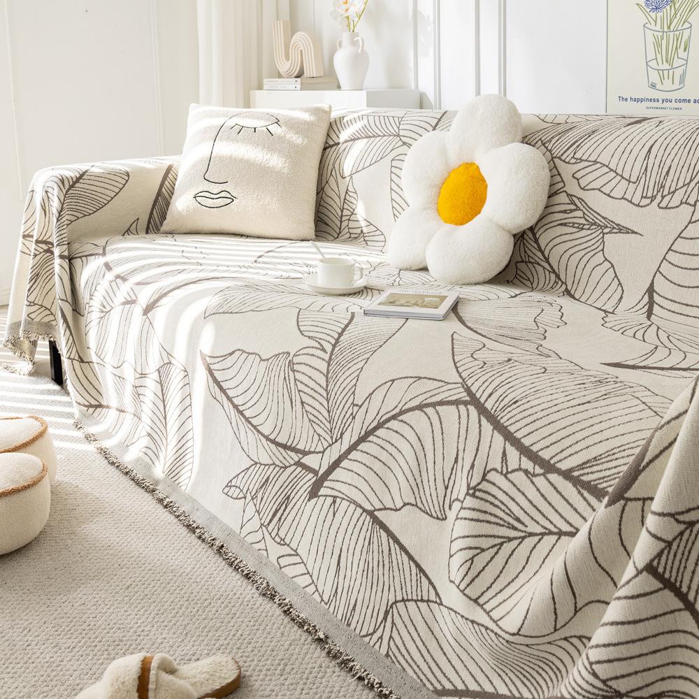 Chenille Sofa Towel Cover Cloth Modern Simple Sofa Cushion Four Seasons Universal All-Inclusive Universal Non-Slip Sofa Slipcover