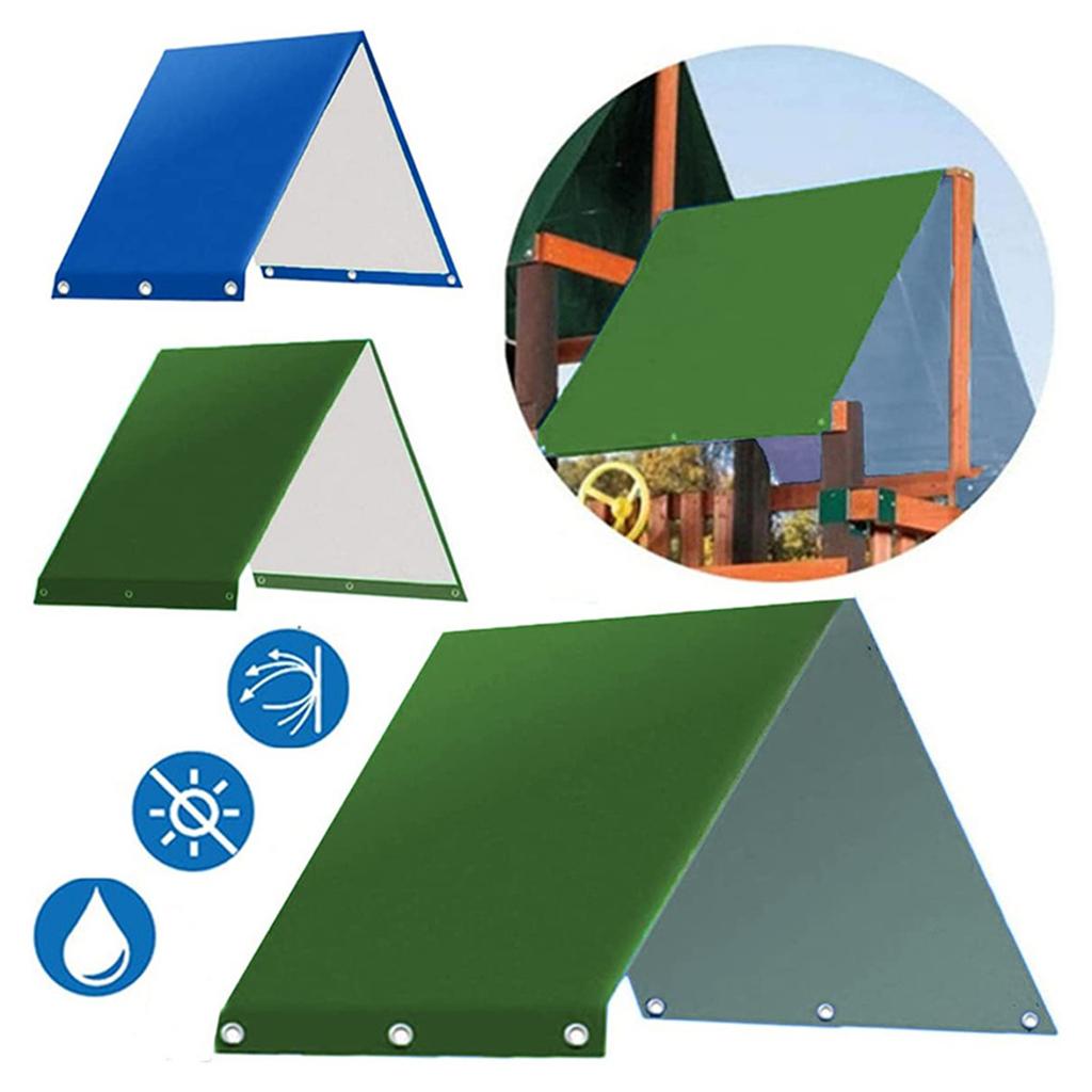 Устойчивый к солнцу сменный тент, подходящий для уличных игровых площадок, дворовых качелей, ветрозащитный, пылезащитный навес