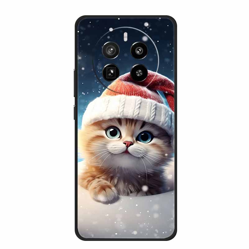 Чехол для Realme 12 Pro Realme12 Pro Plus 6.7" Черный Силиконовый Мягкий Чехол для Телефона Для Realme 12 Pro Задняя Крышка Чехол 12Pro Coque Оболочка