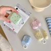 Simple Chic Pink Green Polka Dots Solid Color Protective Earphone Case Cover for AirPods 1 2 3 4 Pro 2 Pro 3