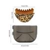 Portable Lymphatic Drainage Massager for Face Leopard Print Contour Massager for Jawline