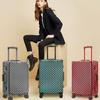 20 ''24-дюймовый высококачественный чемодан на колесиках с алюминиевой рамой, чемодан на колесиках, чемодан для ручной клади на колесах, деловой серебристый чемодан на колесиках