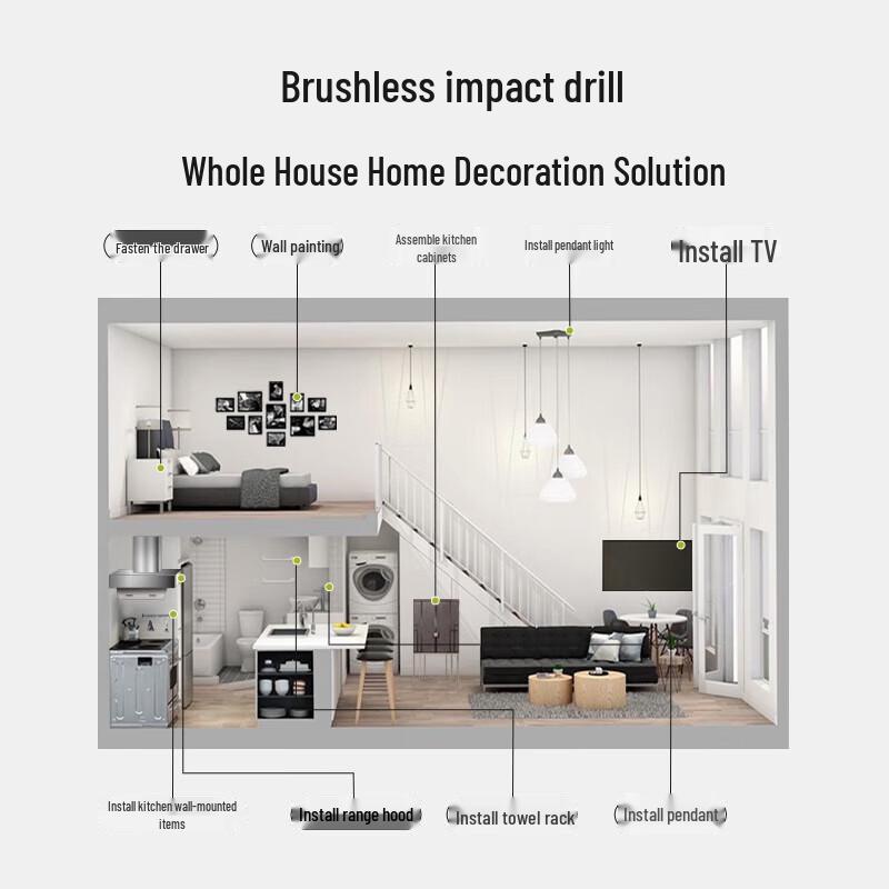 Worx 12V Brushless Cordless Impact Drill/Screwdriver Kit CN plug (adapter included)