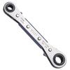 TOP Industrial (TOP) 4-Size Plate Ratchet Wrench, 13x14mm, 15x17mm, 20 Feed, 12-Point, Stainless Steel, PRW-5, Tsubame-Sanjo, Made In Japan