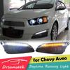 Светодиодные дневные ходовые огни и противотуманные фары для Chevrolet Aveo 2011-2015
