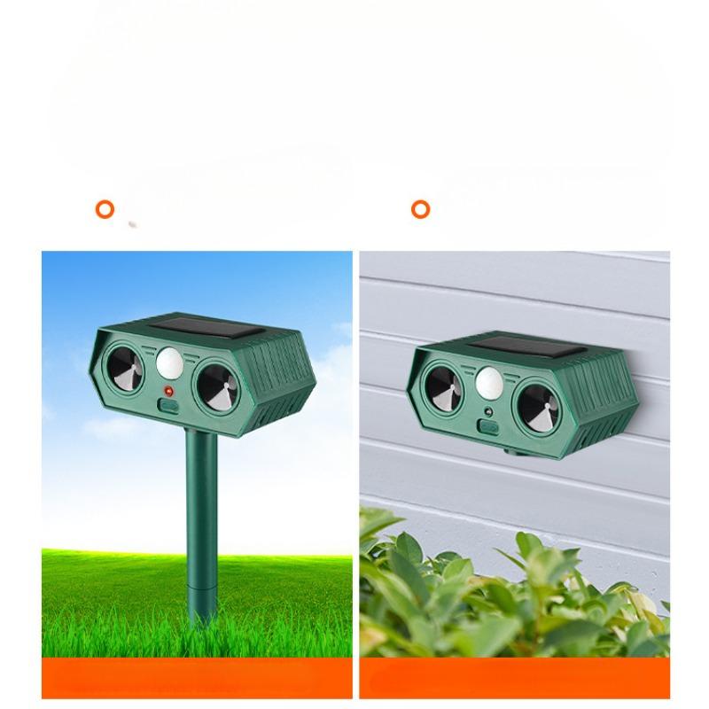 1 шт. Солнечный отпугиватель мышей, Ультразвуковой высокомощный отпугиватель птиц, Сад Ферма Вспышка Открытый Сад Отпугиватель змей
