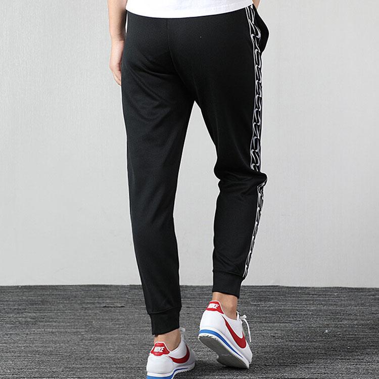 Nike Спортивные длинные брюки с логотипом сбоку, женские плавки, черные CJ6326-010