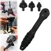 Three-jaw Ratchet   Drill Chuck Quick Disassembly Ratchet Spanner  Key Replacement Tool