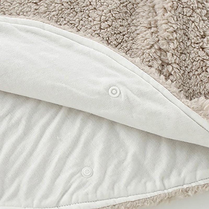 Kids Cape Baby Boys and Girls Hooded Cloak Solid Color Warm Children's Shawl Coat