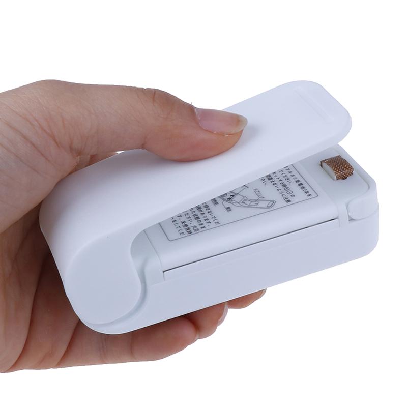 Мини-ручной вакуумный упаковщик для пластиковых пакетов, упаковочная машина, устройство для запечатывания