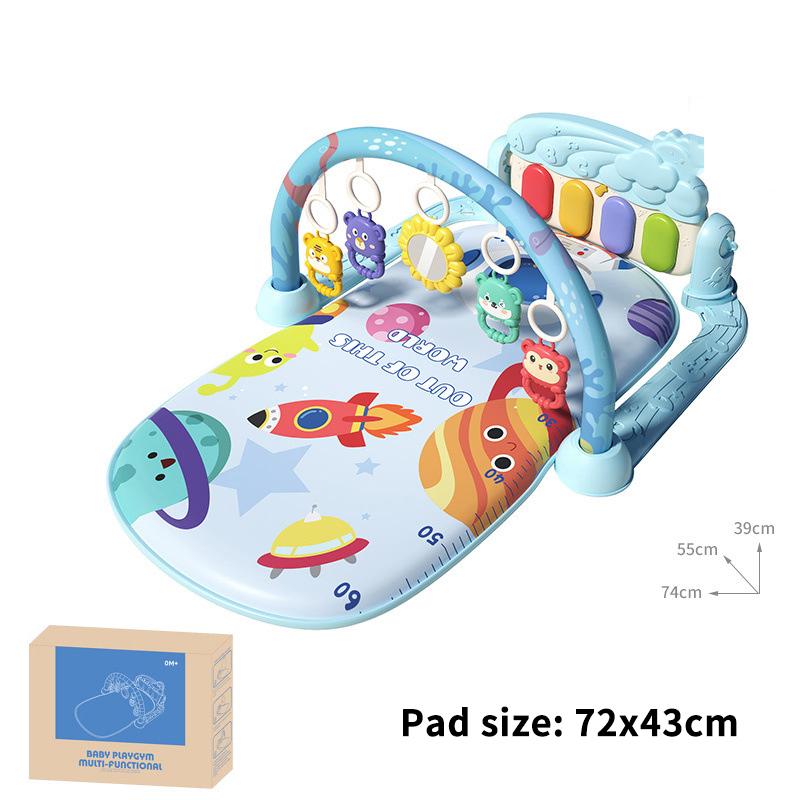 1 Set Music Pedal Piano Multifunctional Children Fitness Frame Take Exercise Infant Leg Stamina Gym Crawling Frame Baby Toy