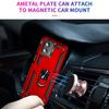 For Motorola Moto G 5G (2023) Hard Anti-scratch Phone Shell Ring Holder Kickstand PC+TPU+Metal Phone Cover