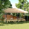 VidaXL Folding Retractable Party Tent Beige 580x292x315 Cm, Tent, Awning Tent, Gazebo Awning, Gazebo Tent, 4004935