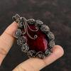 Red Fire Labradorite Pendant Copper Wire Wrapped Pendant Handmade Pendant Copper Jewelry Gemstone Pendant Wire Wrapped Jewelry Gift For Mom