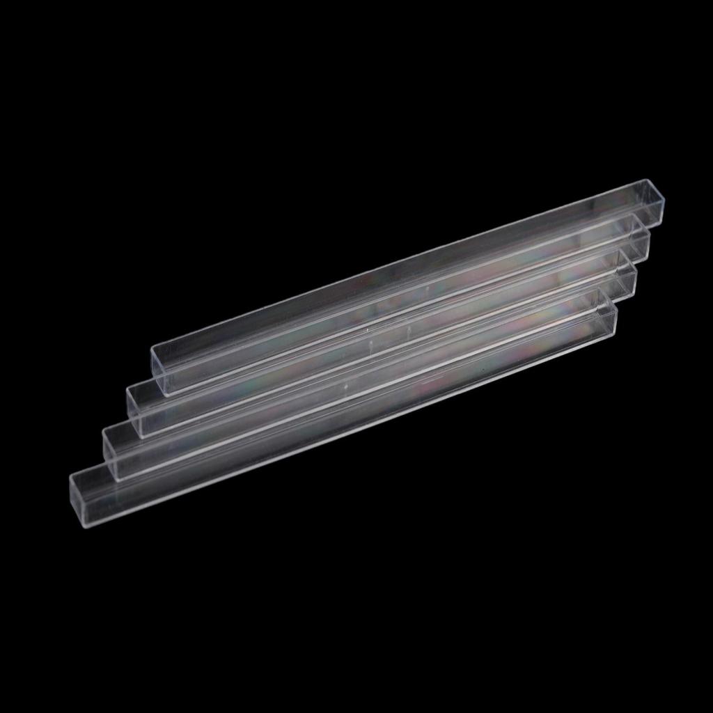 Прозрачные мини-подставки для плиток маджонга 30 мм со слотами для карт для путешествий