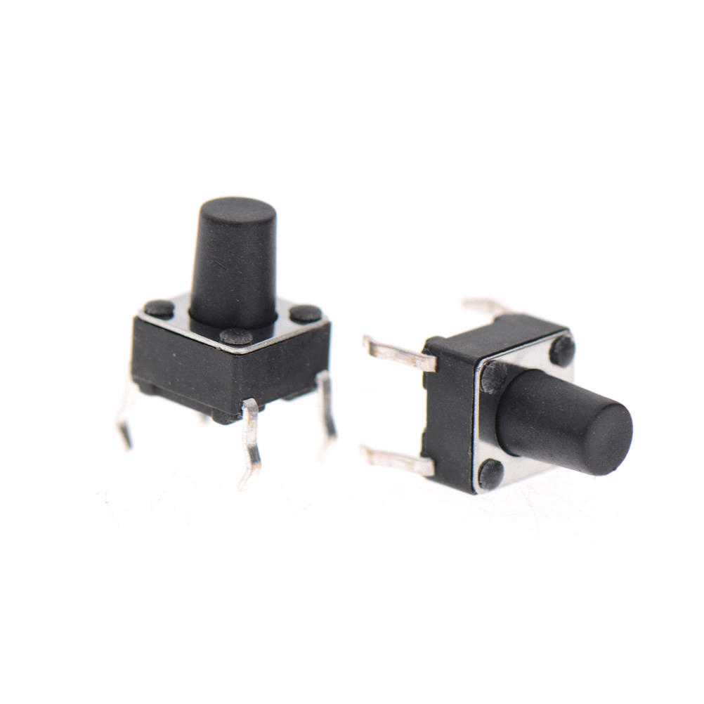 50Pcs 6*6*8Mm Tactile Push Button Switch Tact Switch Micro Switch 4-Pin
