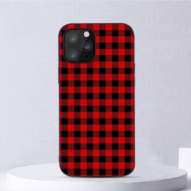 Чехол для телефона в клетку «Клан Стюарт» в клетку для Iphone 11 12 Mini 13 14 Pro Xs Max X 8 7 6s Plus 5 Se Xr Shell