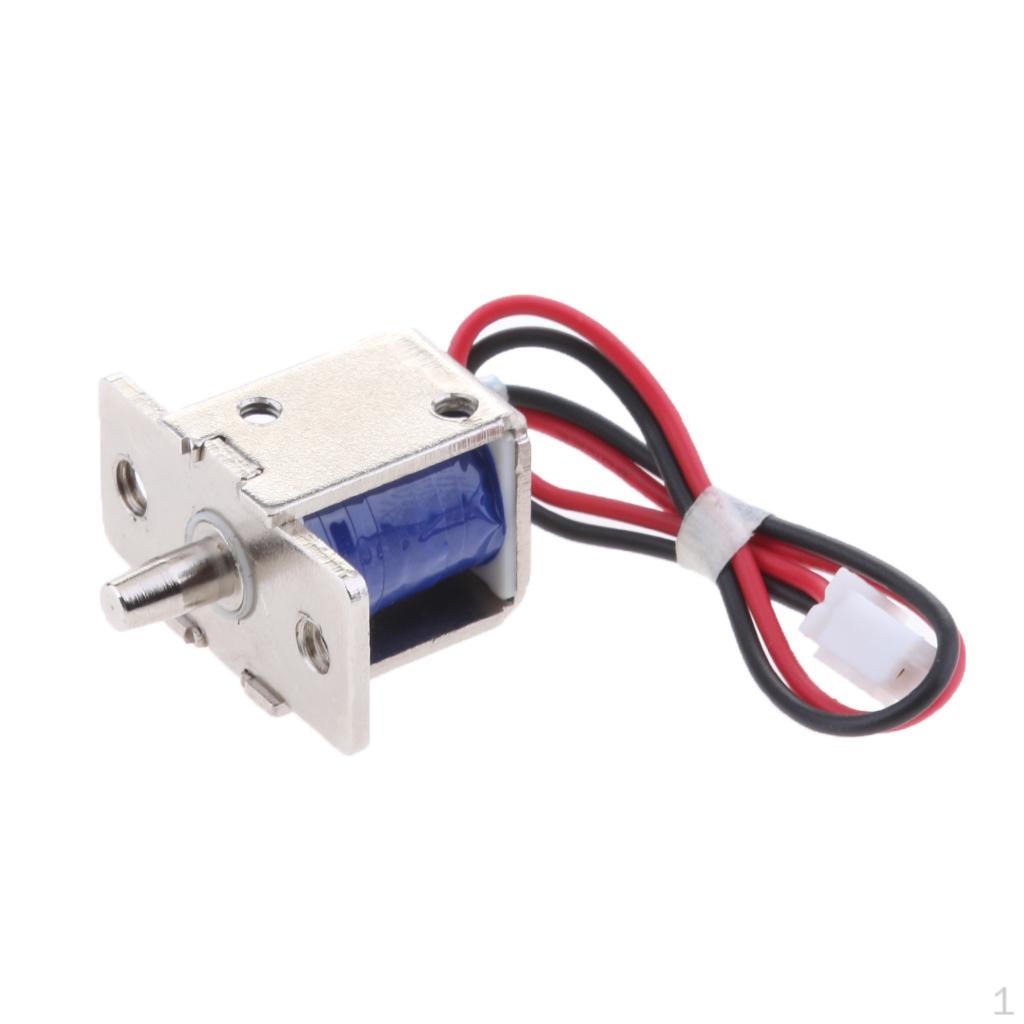 DC12V 0.5A Стальной небольшой микро-электрический замок с электромагнитным замком