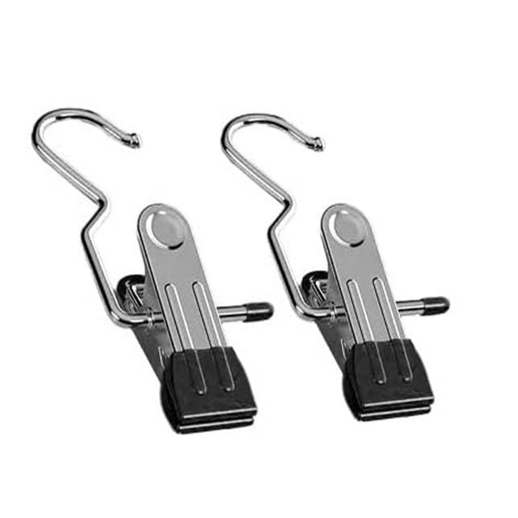 20Pcs Boot Hangers Clips Laundry Hooks Hanging Clips Clothes Pins Closet Hanger Clamps Socks Towel Clips for Closet