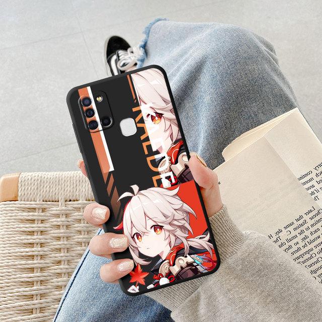 Genshin Impact Phone Case For Samsung Galaxy A03s A04s A50 A70 A54 A34 A20e A03 Core A04 A10s A10 A02 A01 A02s A40 Cover