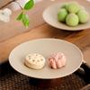 Durable Dessert Tray Wooden Fruit Plate Chinese Style Storage Tray  Snacks