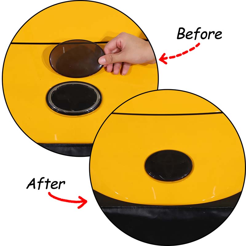 Для Toyota GR Supra A90 2019-2022 ABS Черный Автомобиль Передний Задний Эмблема Значок Логотип Накладка Наклейка Защитная Крышка Автоаксессуары 2 шт.