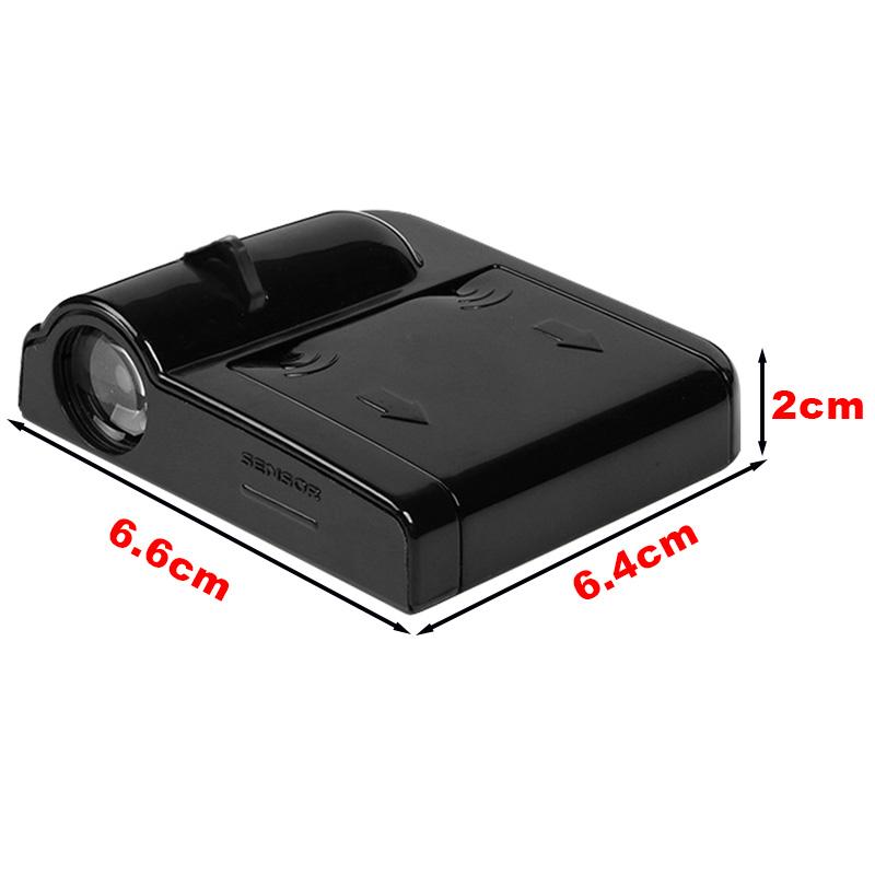 crjhv7 Car door LED decoration wireless welcome light sign projector For Opel Astra j g Insignia Corsa d Vectra c Zafira a Auto Gadgets