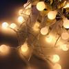 Outdoor String Lights LED Round Ball Shape Colorful String Light Ornament for Outdoor Camping Party