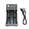 Portable Fast Charging 2 Slots 18650 Battery Charger for Rechargeable Batteries