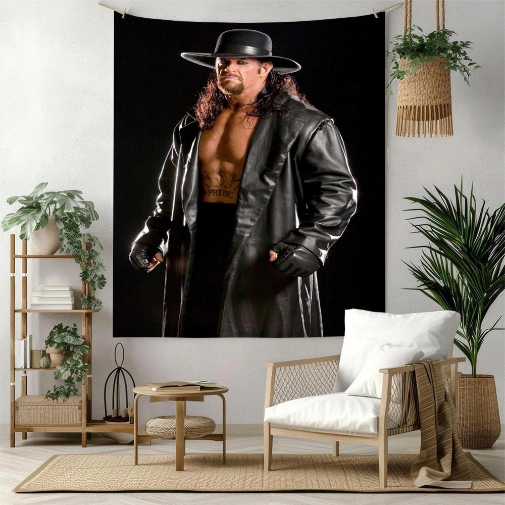 Undertaker1 Wall Decor Tapestry Art For Pet Memorial Birthdaywedding Party Backdrop Family Gift