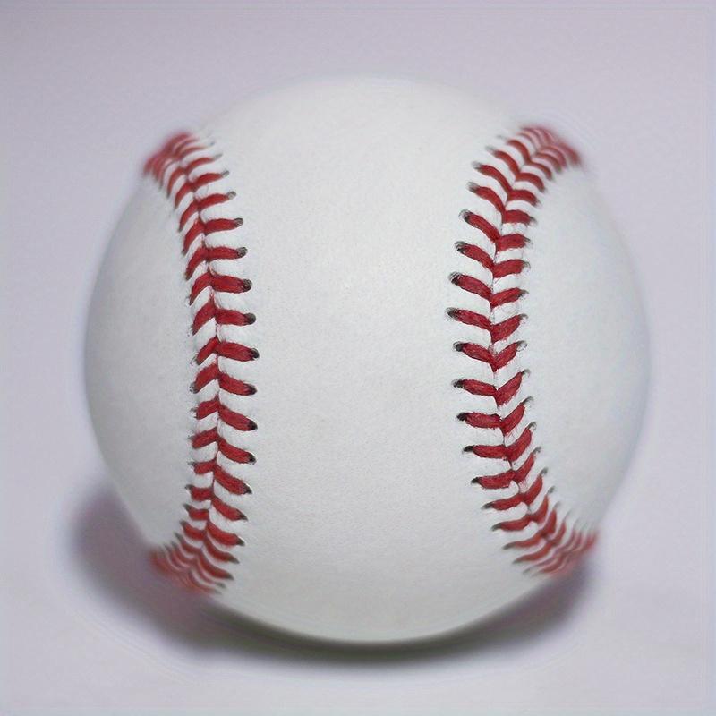 Premium 9-Inch Hard-Stitched PVC Baseball - Ideal for Practice & Competition, Youth Team Sports Gear, Mixed Colors