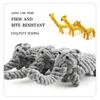 Animal Teeth Cleaning Cotton Rope Interactive Puppy Cotton Rope Toy Chew Toy Dog Toy Pet Supplies