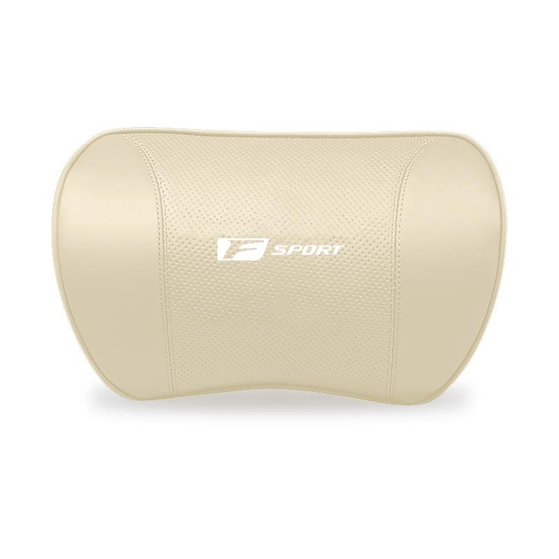 DJSZ3 High-end Leather Car Headrest Waist Pillow Accessories For Lexus F SPORT ES RX NX LS UX LM LX GX LC RZ IS CT GS RC HS SC TX LBX
