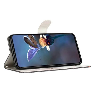 Для Oppo Reno14 5G (Глобальный) Чехол с рисунком, печатью, кошелек-подставка, откидной кожаный чехол для телефона с ремешком