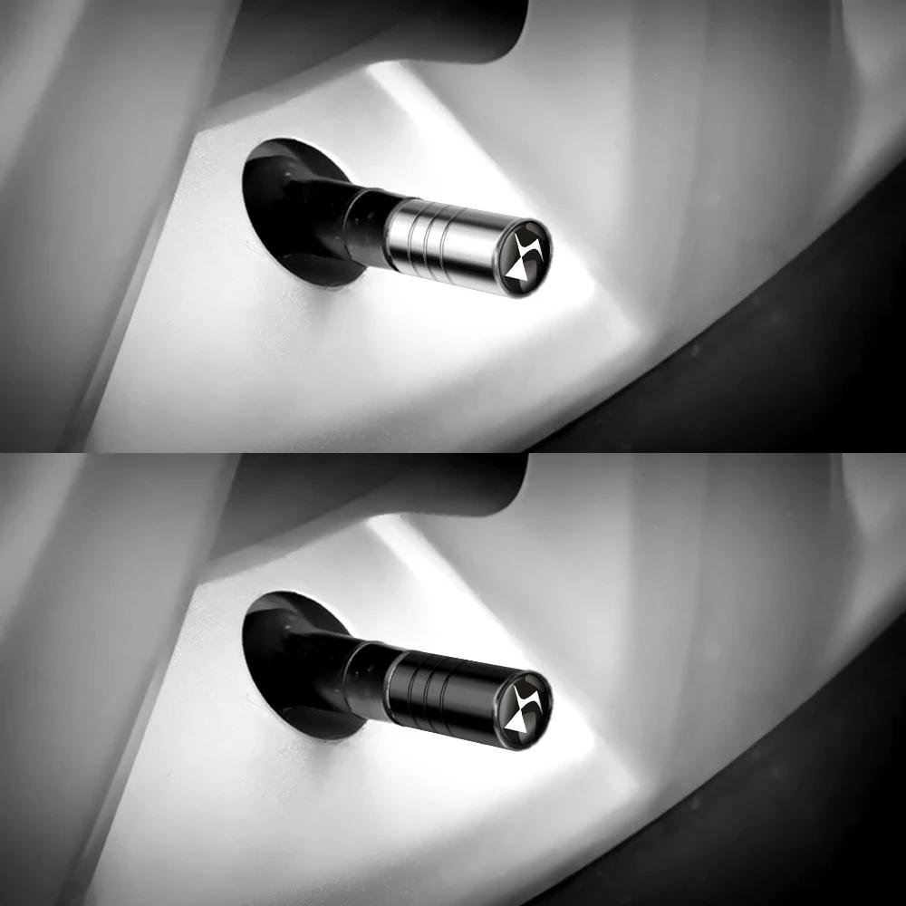 Car Styling 3D Metal Wheel Tire Valve Stem Cap Accessories For Citroen C1 DS3 C2 C3 Vts C4 Saxo C4L C5 C6 C8 Xsara C3-XR Picasso ams236