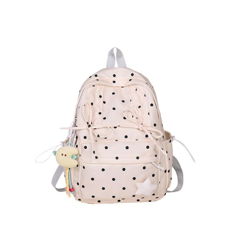 Fresh and Sweet Bow Backpack High Value Sports Outdoor Travel Bag Trend Cute Large Capacity Backpack