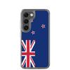 Coque Téléphone - Samsung - Galaxy S23 Plus - Drapeau Nouvelle-Zélande - Souple - Multicolore