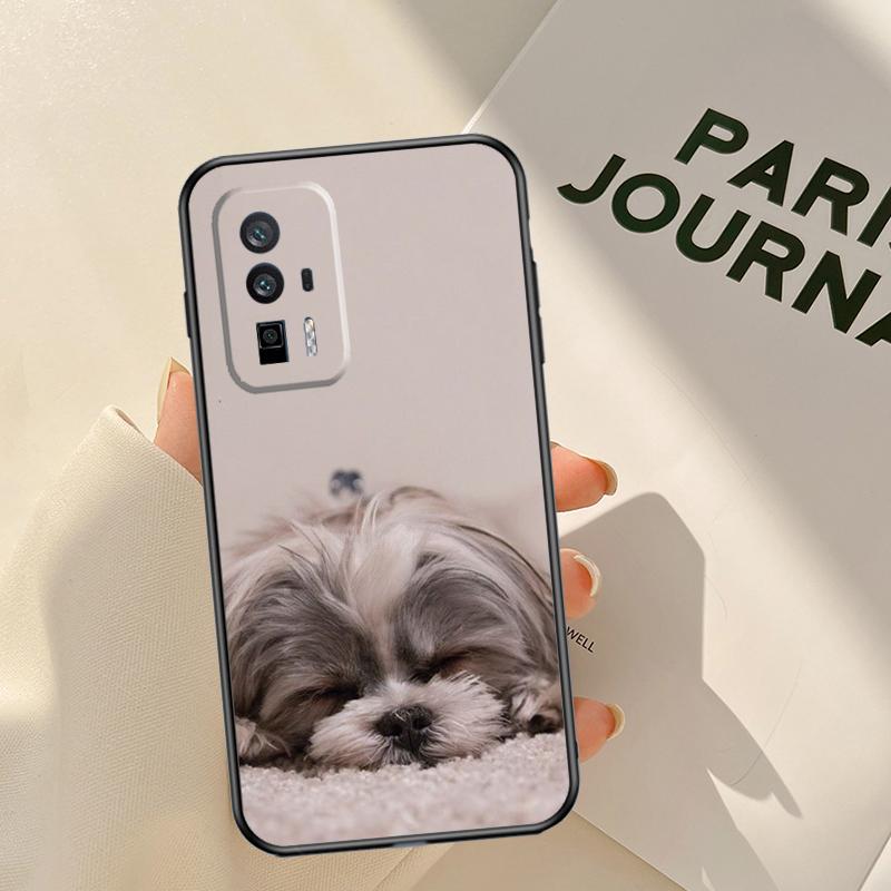 Чехол для телефона Xiaomi с собакой Ши-тцу 15 14 Ultra 13T 14T 15T Pro 17 Pro Max POCO X7 Pro X3 X5 X6 F5 F6 F7 F8 Чехол