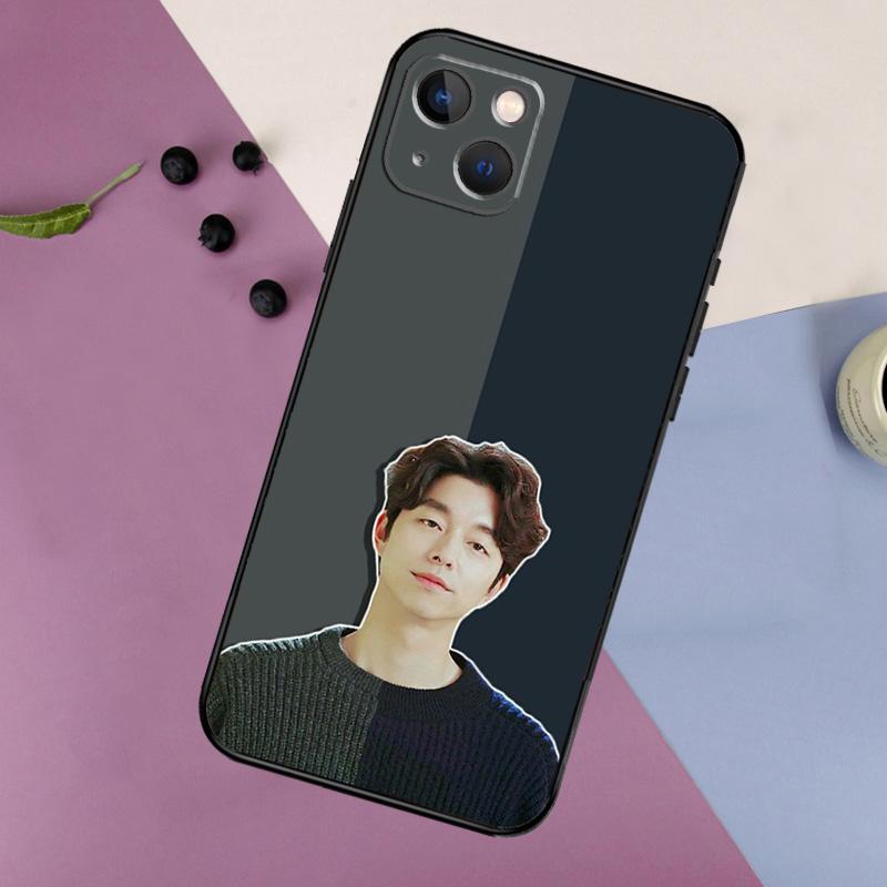 Kpop Gong Yoo Phone Case For iPhone 11 12 13 14 16 15 Pro Max Mini 7 8 Plus X XR XS Max Bumper Cases Cover