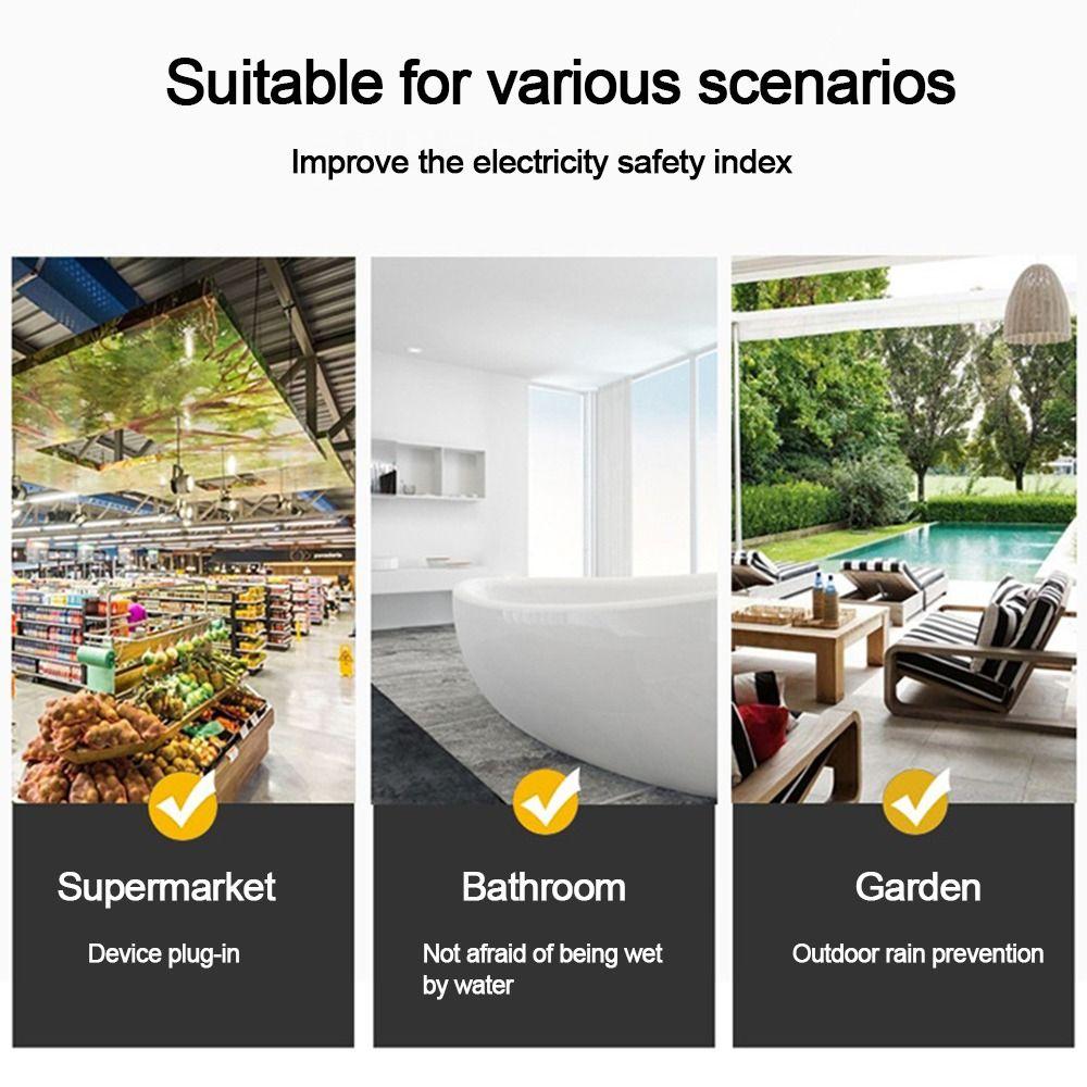 Настенный выключатель Защитный чехол Самоклеящаяся защитная розетка Брызгозащищенная коробка Ванная комната