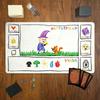 Mouse pad Cardboard Board Game Zone Magic Party XL Game Mat Durable Rubber for TCG MTG Desk Mouse Pad Office Friendly Design 1pc