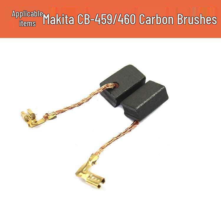 Compatible Carbon Brushes for Makita Angle Grinder Models GA4030, GA4031, GA0900, GA9506, M8700, M8701, CB-459, CB-460