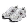New Balance 530 Серебряные бордовые кроссовки унисекс MR530GS
