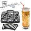 Bullet Ice Block Mold Bar DIY Ice Block Checker Pistol Shaped Ice Block Mold Ice Block Storage Box
