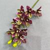 Artificial Cymbidium Hookerianum 10 Heads Simulated Vanda Cymbidium Tropical Phalaenopsis Tiger Orchid Plant
